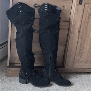 Over the knee boots